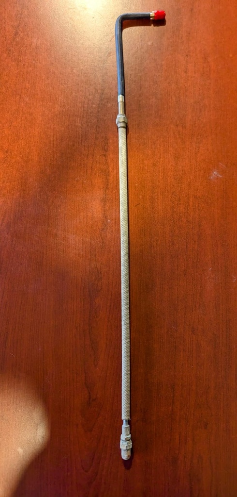 Extensión de válvula minera rígida